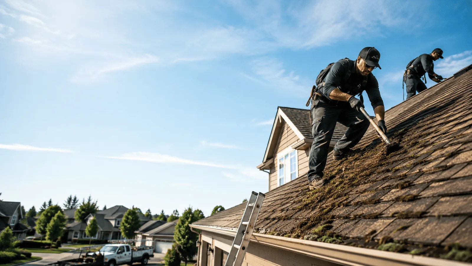 Roof Moss Removal in Mapleton, UT near me